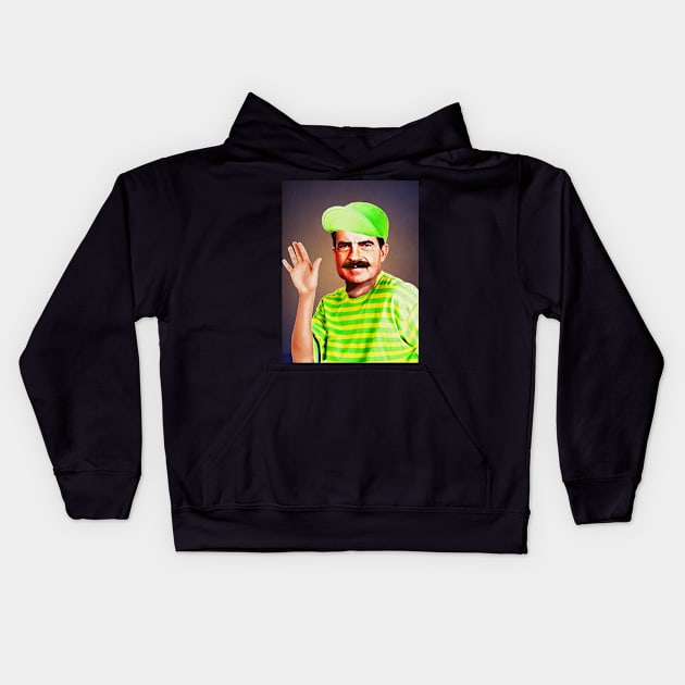 Richard Nixon fresh moustache 90's USA Kids Hoodie by Captain-Jackson